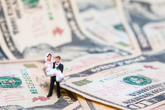 Hochzeit teuer Geld heirat Dollar USA
