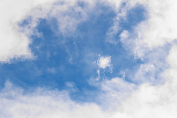 Sky with clouds