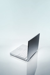 Laptop on White