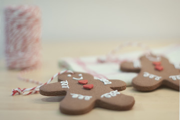 Galletas hombre de jegibre