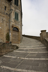 Fototapeta na wymiar Sorano, Grosseto, Toscana, Italia