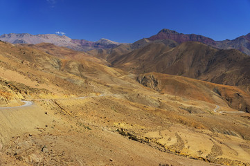 Alpine landscape in the Atlas mountains, Morocco, Africa