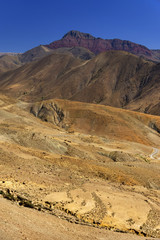 Alpine landscape in the Atlas mountains, Morocco, Africa