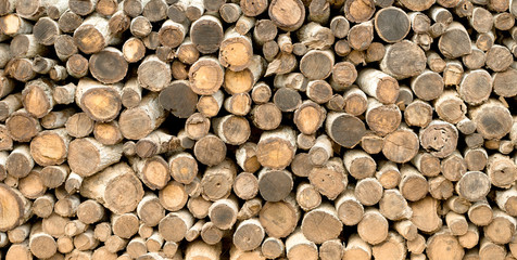 background stack of wood