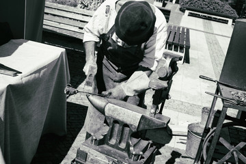 Zilina, Slovakia - September 25, 2016. National markets of home-made goods and arts. Natural light. Editorial