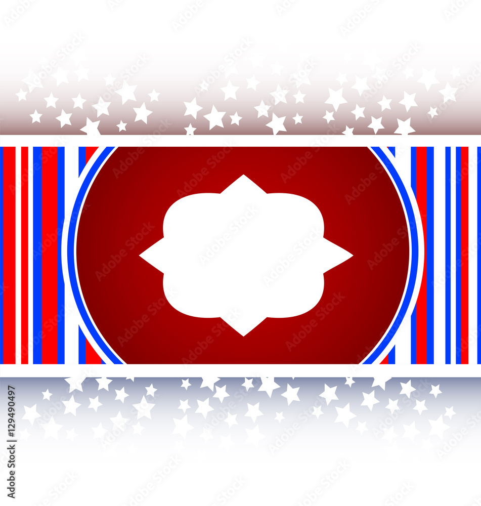 Poster abstract cloud web icon button