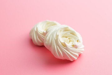 Sweet white meringue.