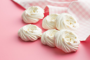 Sweet white meringue.
