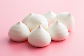 Sweet white meringue.