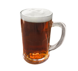 Mug of dark beer