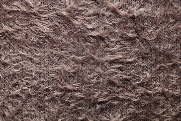 Texture - soft winter wool sweater and furry female