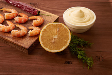 shrimp and spices