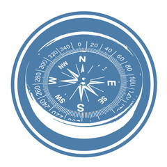 compass icon design
