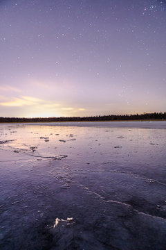 Ice and stars, Finland 