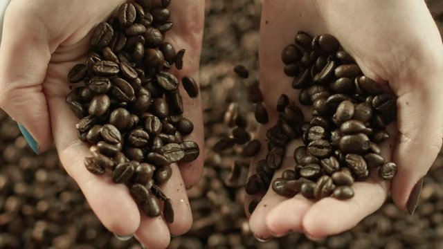 Aromatic coffee beans
