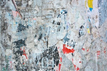 Torn posters