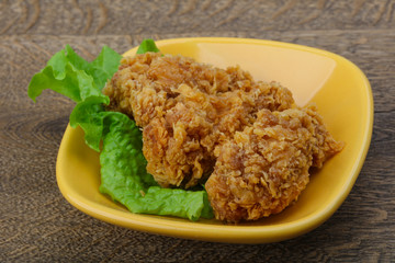 Crispy chicken wings