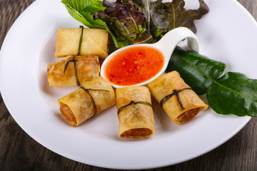Asian spring roll