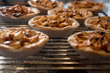 small apple pie cakes