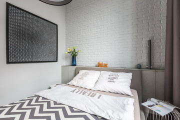 Bedroom with double bed