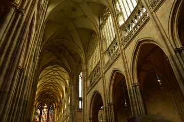 Katedra Praga - obrazy, fototapety, plakaty