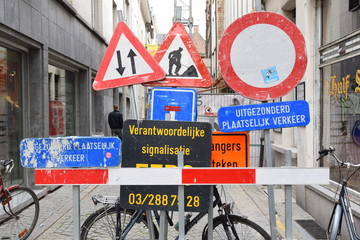 Schilderwald. In Antwerpen