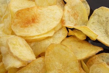 Chinese food. Potato chips