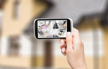 home camera cctv monitoring system alarm smart house video