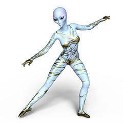 女性エイリアン