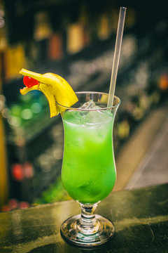 Green cocktail