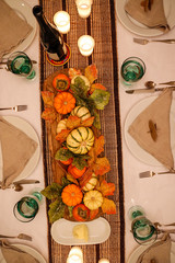 Thanksgiving: Table setting