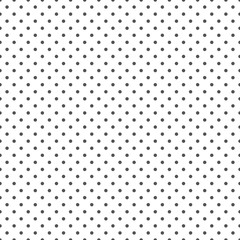 Seamless black and white polka dot background
