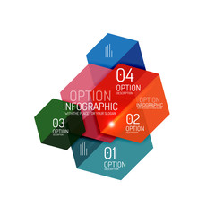 Vector infographic diagram templates