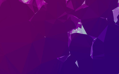 Naklejka na ściany i meble Abstract low poly background, geometry triangle