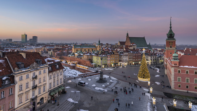 Old Town and Royal Castle in Warsaw