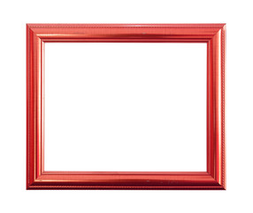 antique frame on the white background