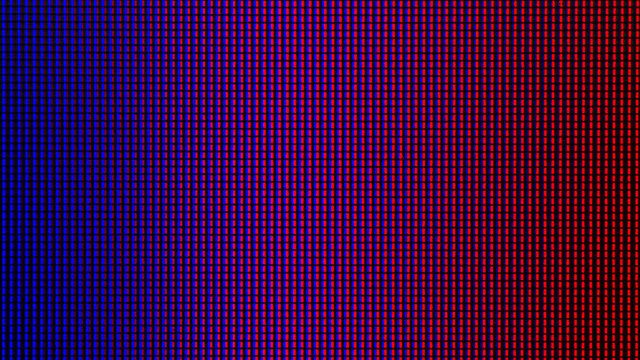 Closeup LED diode of LED TV, LED monitor screen display panel. Colorful LED screen background for design with copy space for text or image.