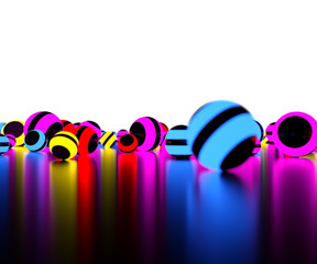 background with lights