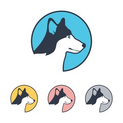 Dog Circular Logo