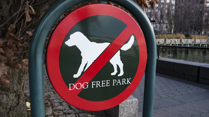 No Dogs Sign