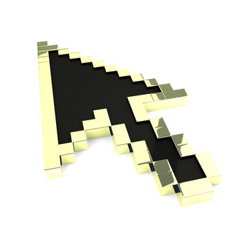 Gold Arrow cubed