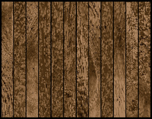 old wood background. Vector

