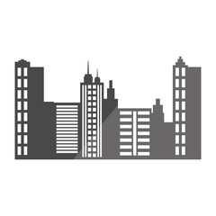 City urban buildings icon vector illustration graphic design