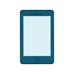 Mobile smartphone technology icon vector illustration graphic design