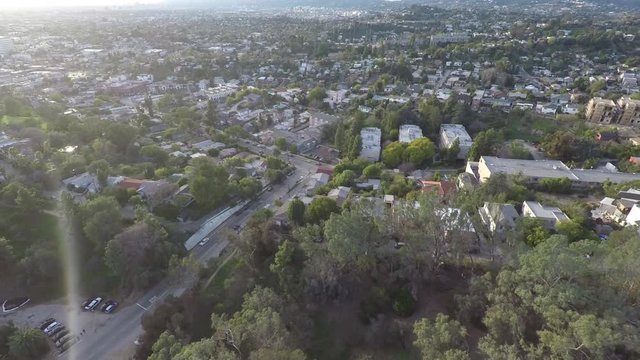 Los Angeles Elysian Park Aerial 5.mov