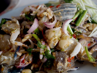 Spicy Fresh Crab Salad