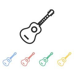 Guitar - vector icon.