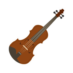 Fototapeta na wymiar violin music instrument icon vector illustration graphic design
