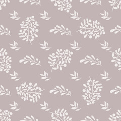 Vector seamless floral pattern