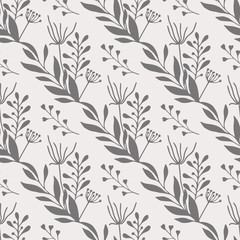 Vector seamless floral pattern